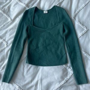 Abercrombie Ribbed Sweater // Slim Fit